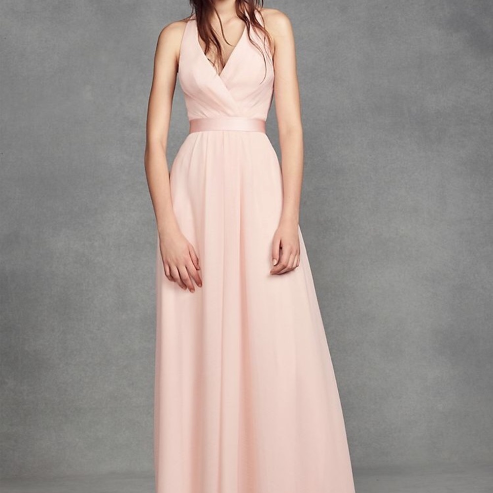 Vera Wang Blush Bridesmaid Dress